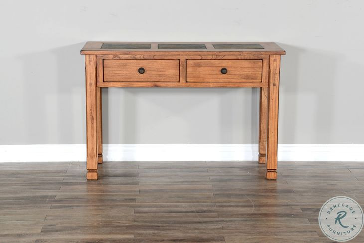 Crimson Ridge Beige Rectangular Sofa Table