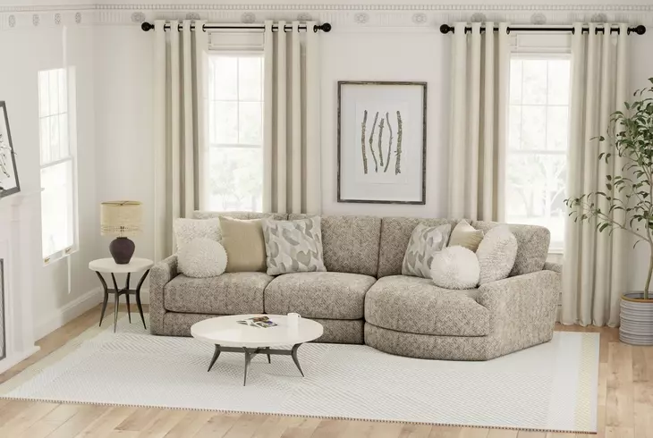 Turner Mushroom 2 Piece Sectional