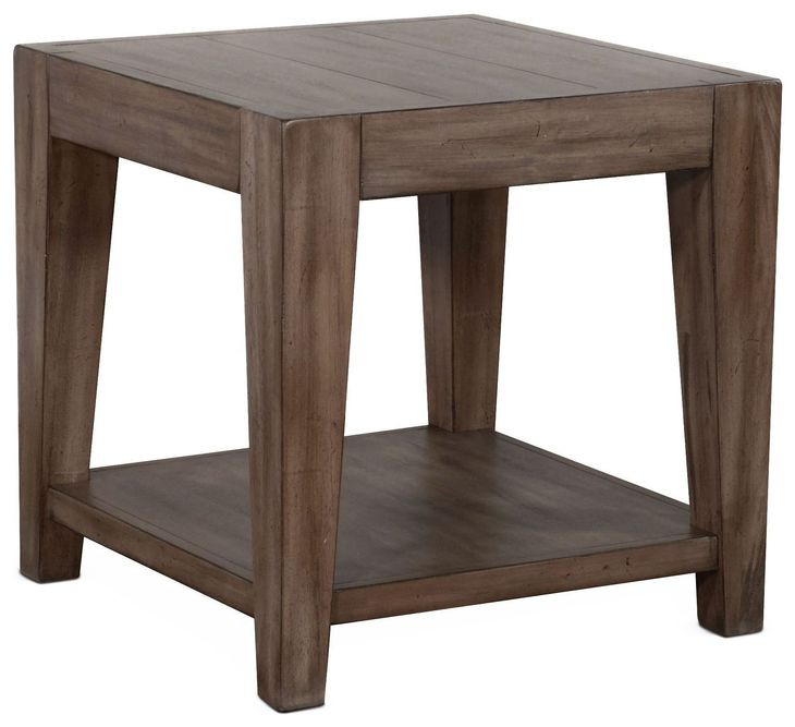 Velden Hollow Natural Rectangular End Table