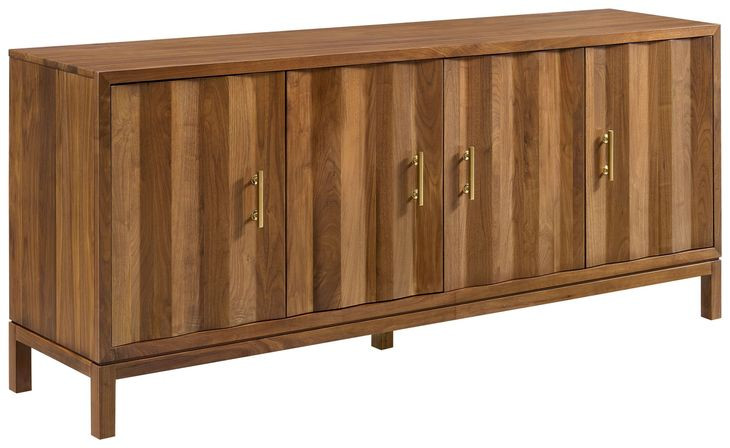 Monogram Walnut 81" TV Stand