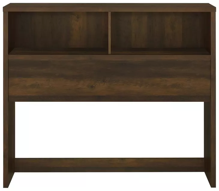 Westpark Dark Pine Full Storage Bookcase Headboard