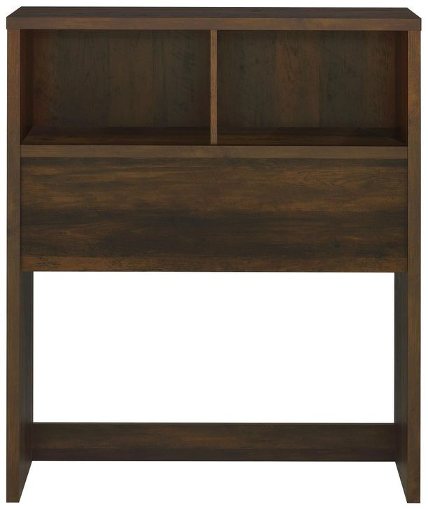 Westpark Dark Pine Twin Storage Bookcase Headboard