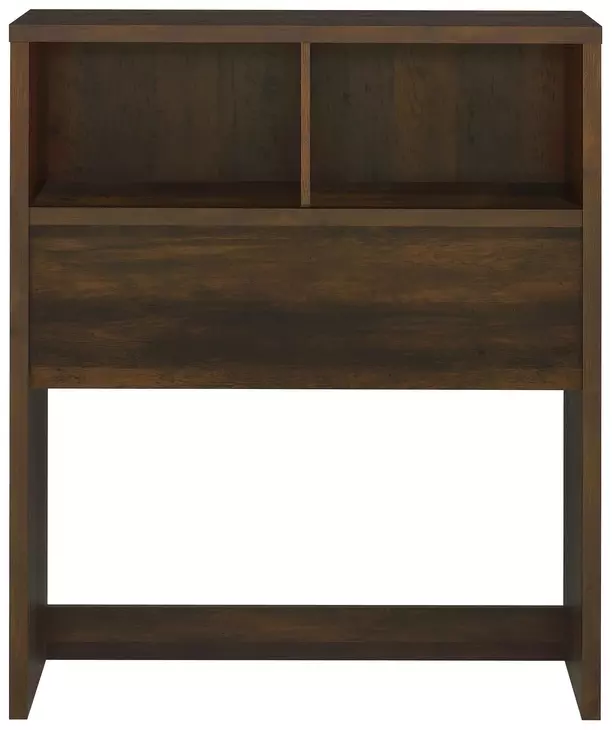 Westpark Dark Pine Twin Storage Bookcase Headboard