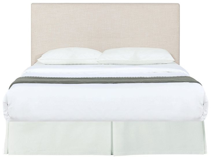 Izzy Sand Full Upholstered Headboard