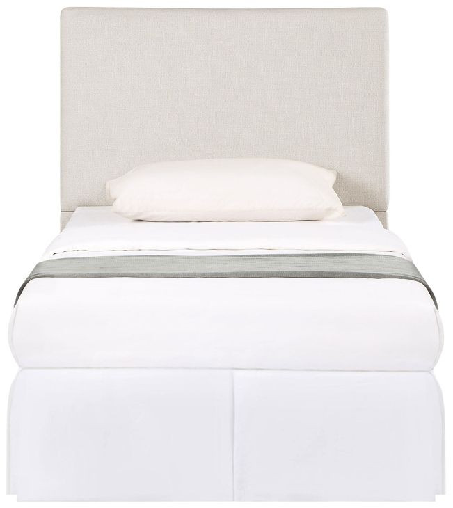 Izzy Sand Twin Upholstered Headboard