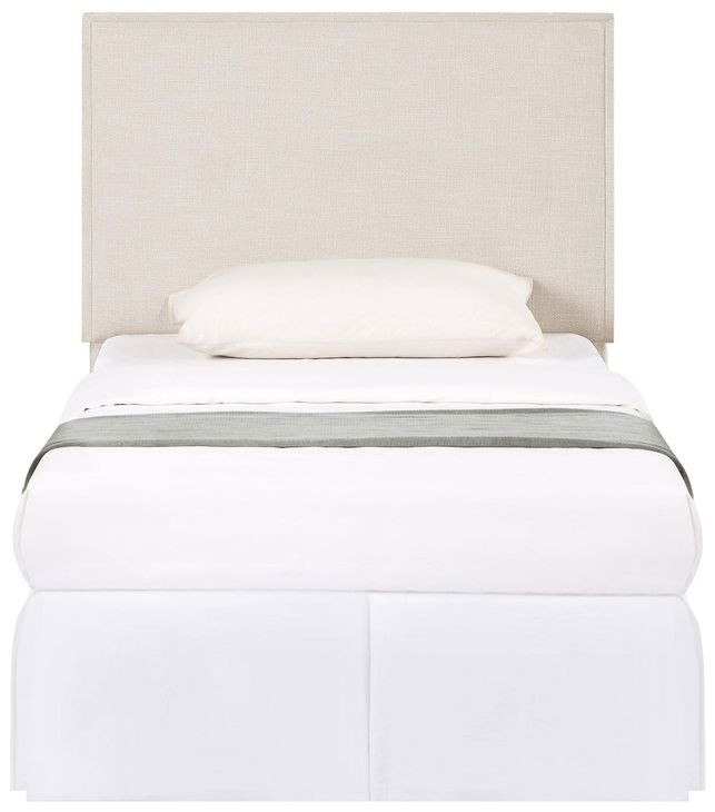 Izzy Sand Twin Classic Panel Headboard
