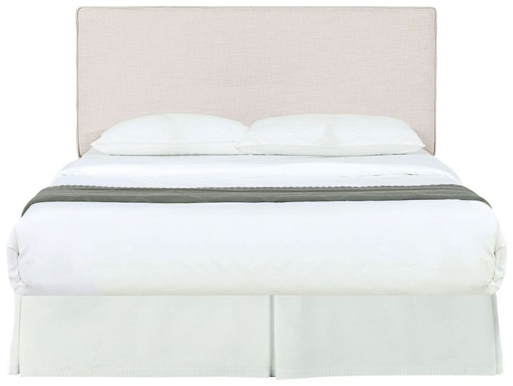 Kosmo Sand Upholstered King and California King Panel Headboard