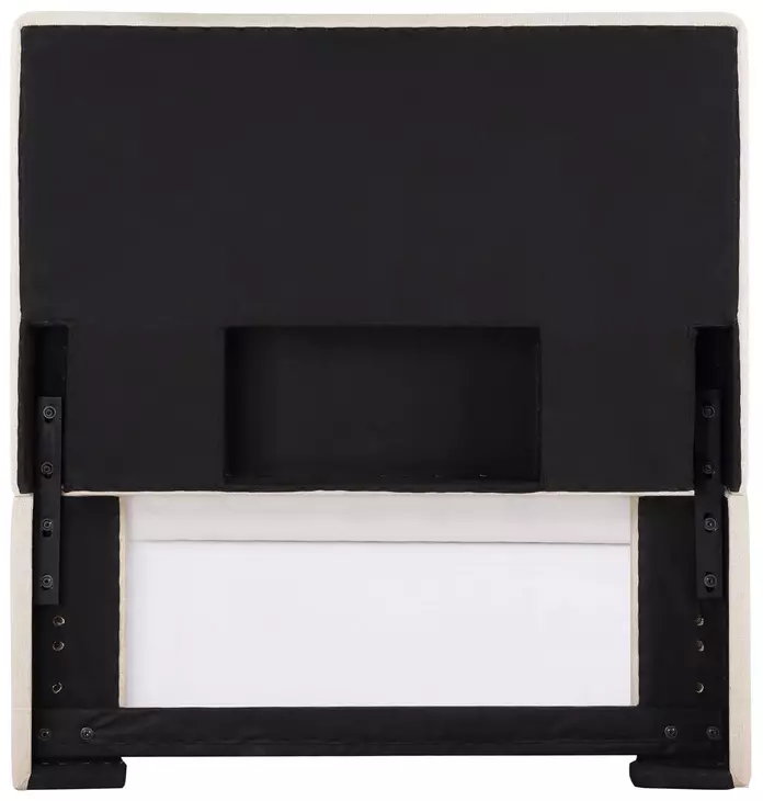 Izzy Sand Twin Panel Headboard
