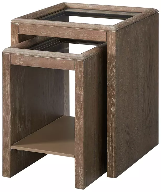 Elements Cocoa Nesting Table