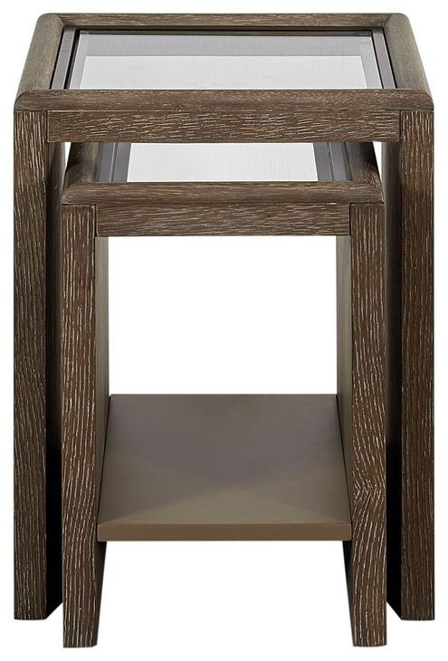 Elements Cocoa Nesting Table