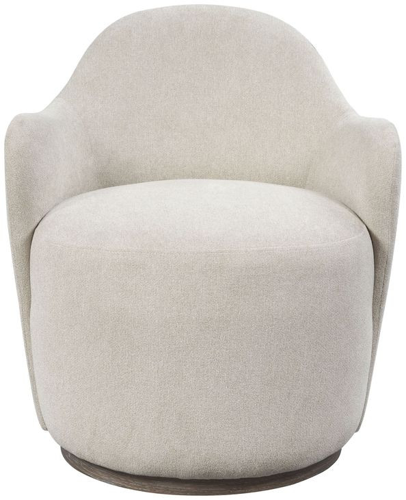 Elements Ivory Barrel Chair