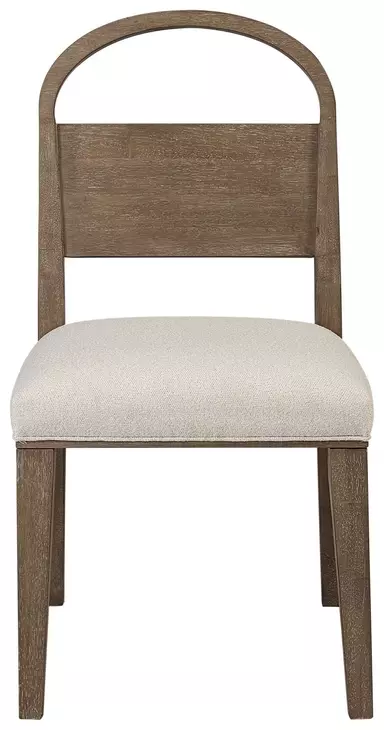 Elements Cocoa Wood Arch Back Chair Set of 2