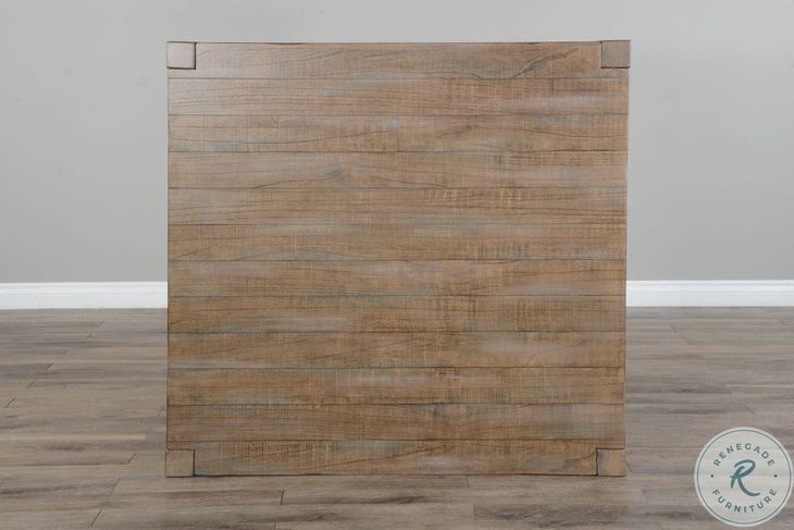 Sagewyn Weathered Brown 48" Square Cocktail Table