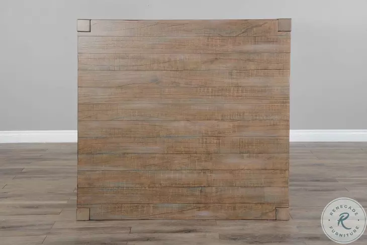 Sagewyn Weathered Brown 48" Square Cocktail Table