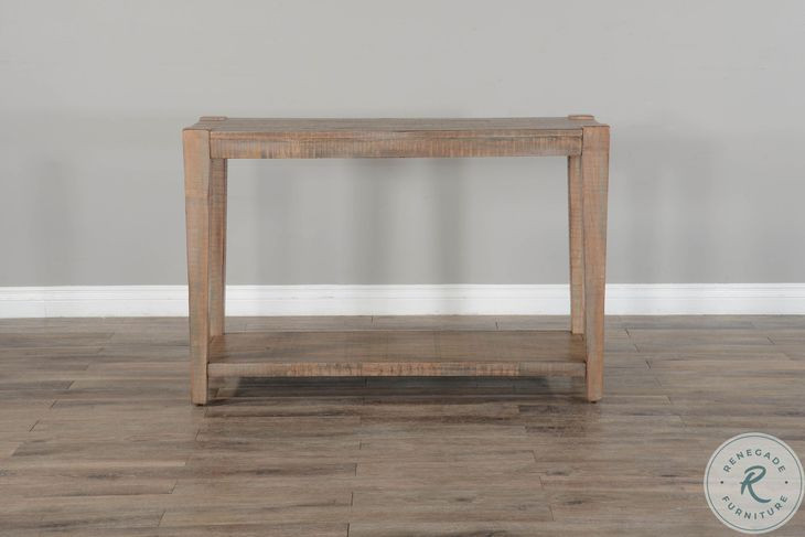 Whimora Weathered Brown 48" Rectangular Sofa Table