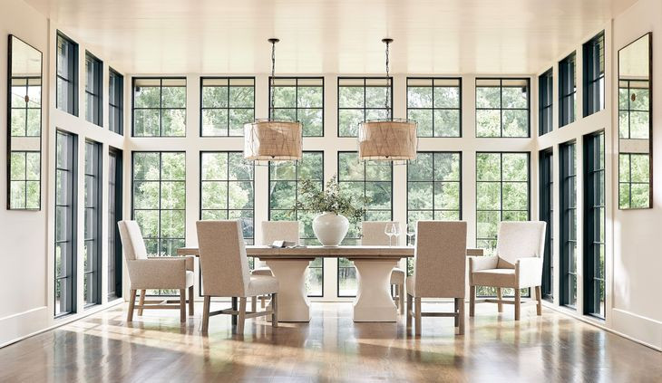 Aventura Beige Side Chair Set of 2