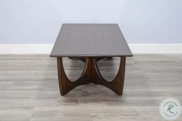 Heritage Horizon Dark Brown Rectangular Cocktail Table