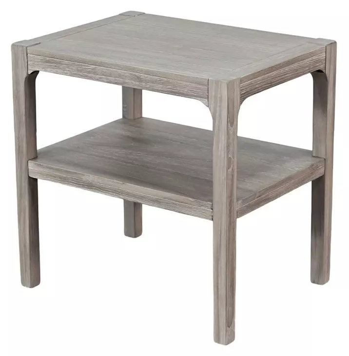 Maple Haze Natural 24" Rectangular Chair Side Table