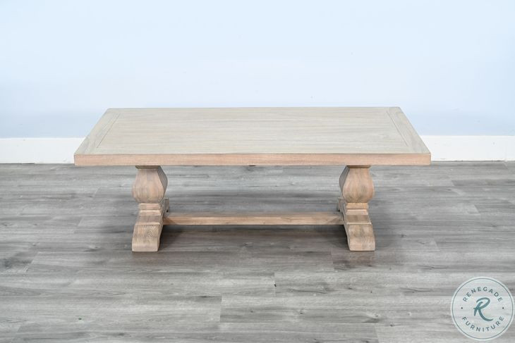 Rustic Refined Natural Rectangular Occassional Table Set