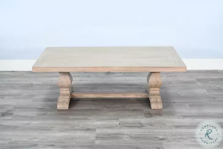 Rustic Refined Natural Rectangular Occassional Table Set