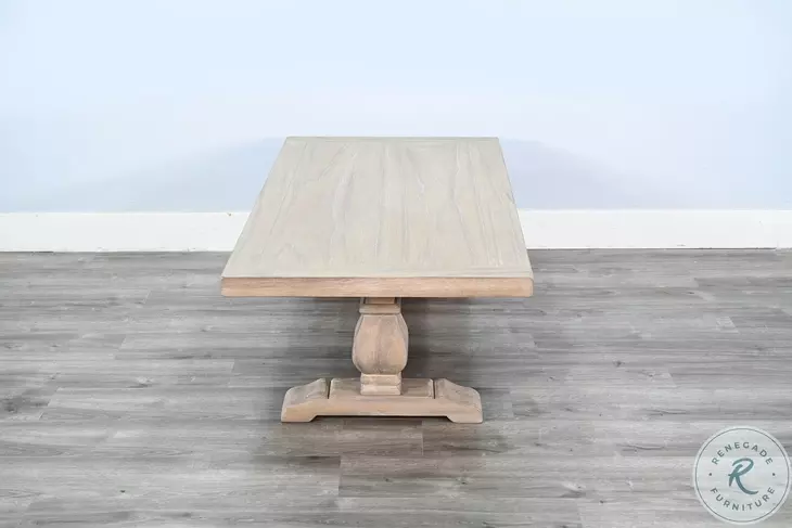 Rustic Refined Natural 54" Rectangular Coffee Table
