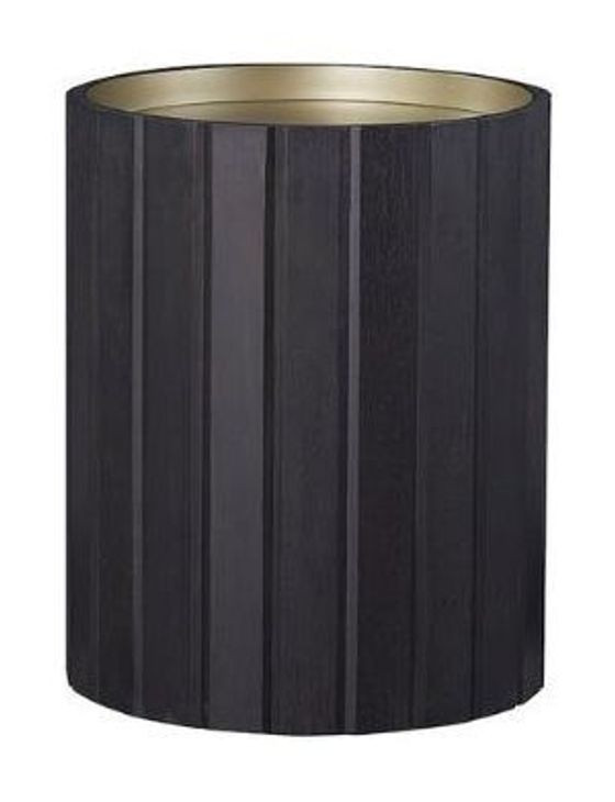 Aurora Latte Channel Accent Table