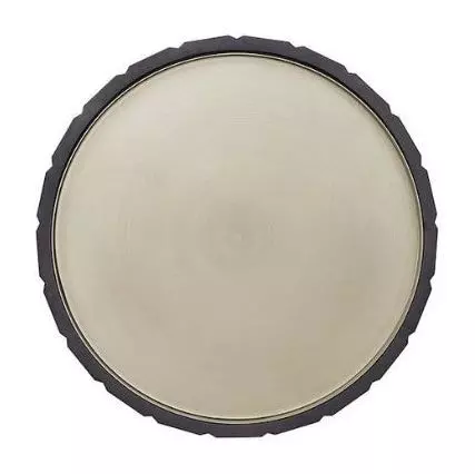 Aurora Latte Channel Accent Table