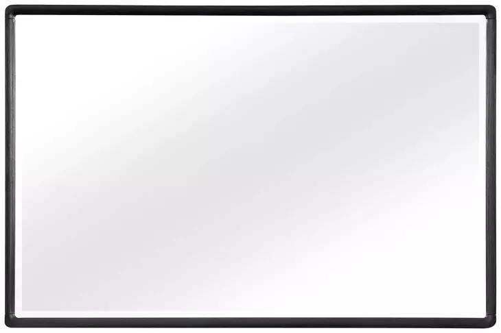 Aurora Peppercorn Rectangle Wood Mirror