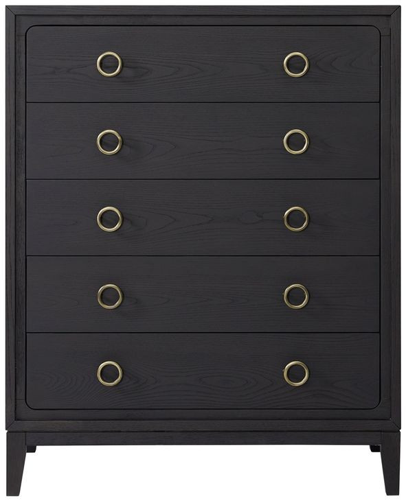 Aurora Peppercorn 5 Drawer Chest