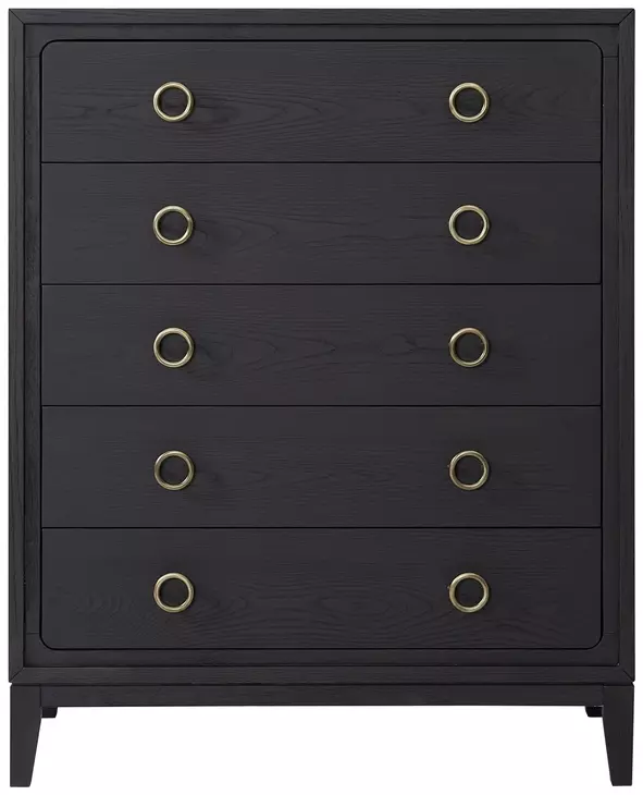 Aurora Peppercorn 5 Drawer Chest
