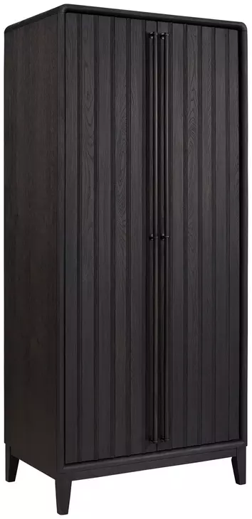 Aurora Peppercorn Open Panel Bedroom Set