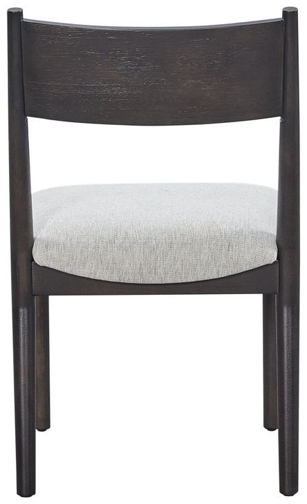 Aurora Peppercorn Cresent Chair Set of 2