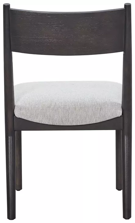 Aurora Peppercorn Cresent Chair Set of 2