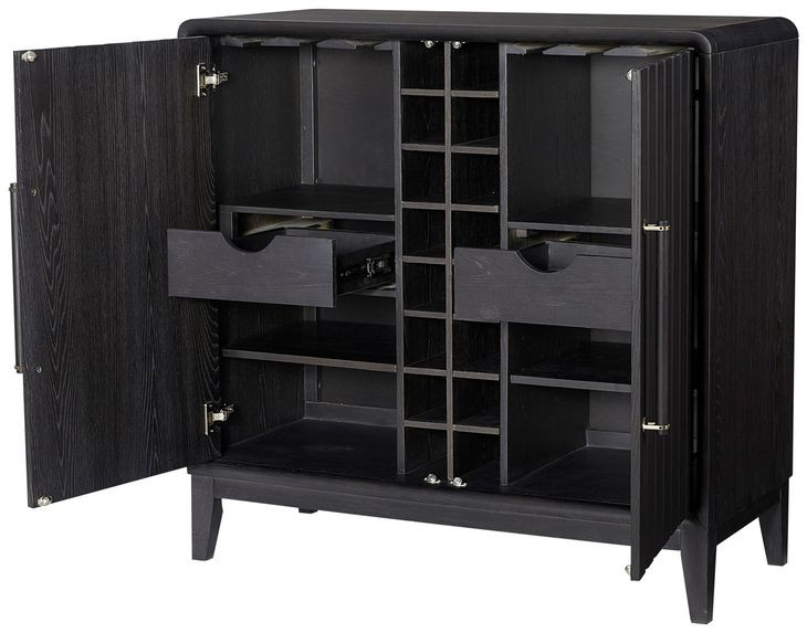 Aurora Peppercorn Bar Cabinet
