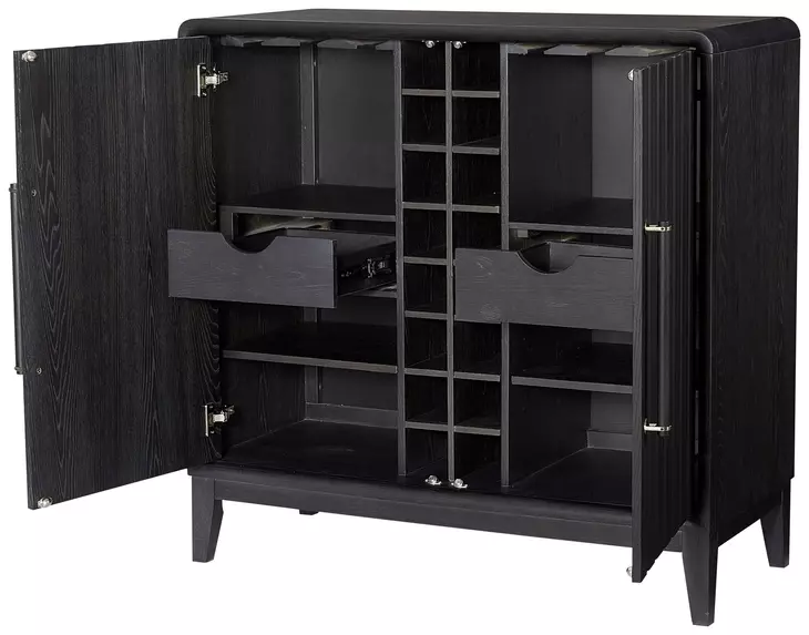 Aurora Peppercorn Bar Cabinet