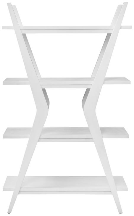 Stratton White Etagere