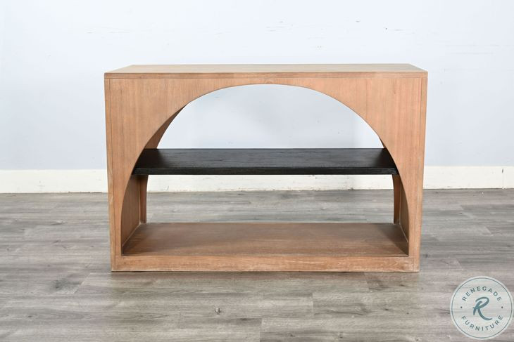 Arcadia Edge Natural Rectangular Sofa Table