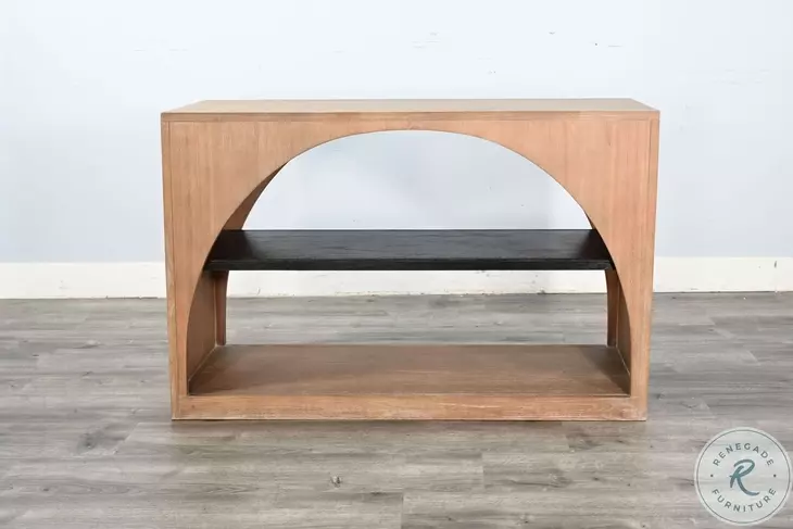 Arcadia Edge Natural Rectangular Sofa Table