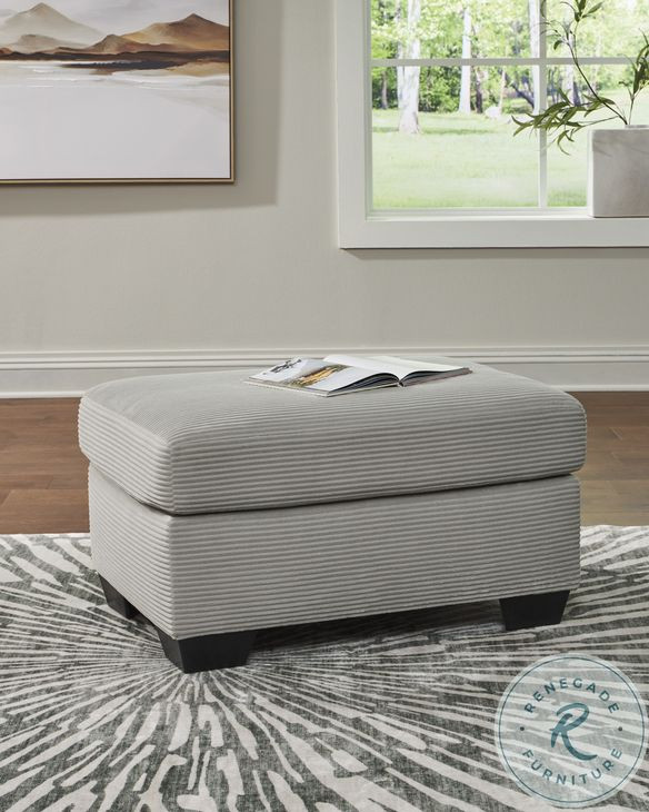 Amesley Smoke Ottoman