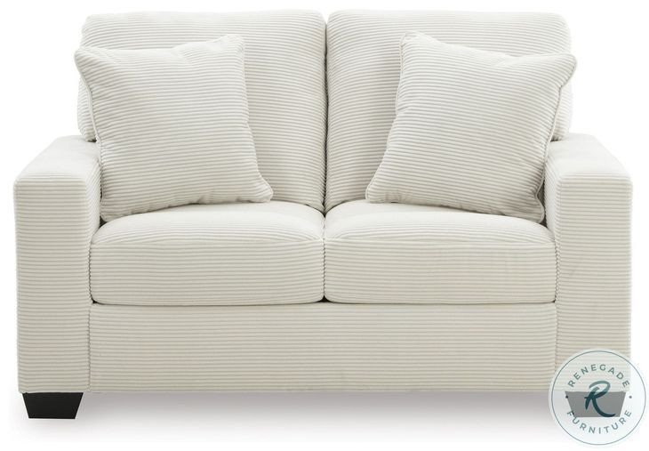 Amesley Ivory Loveseat