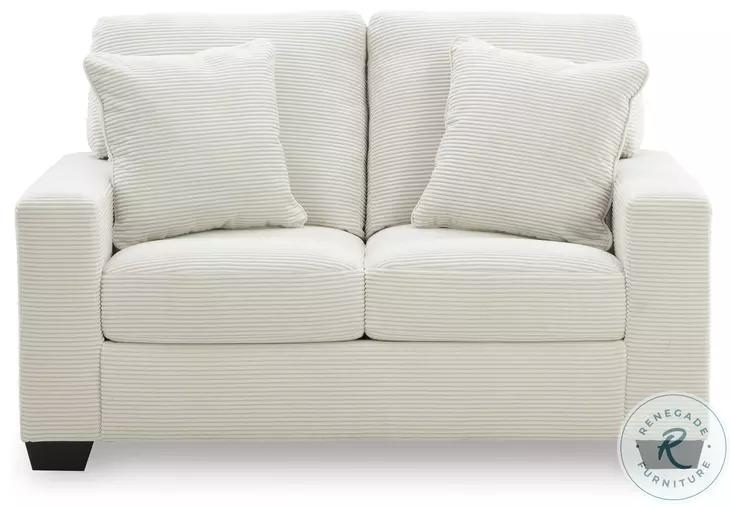 Amesley Ivory 62" Loveseat