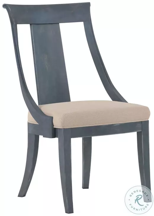 Alcove Hootie Pearl And Slate Side Chair Set of 2