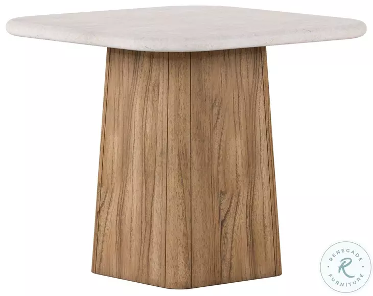 Portico Sienna And White Accent Table