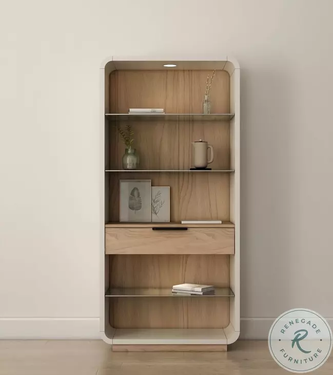 Portico Sienna And White Etagere