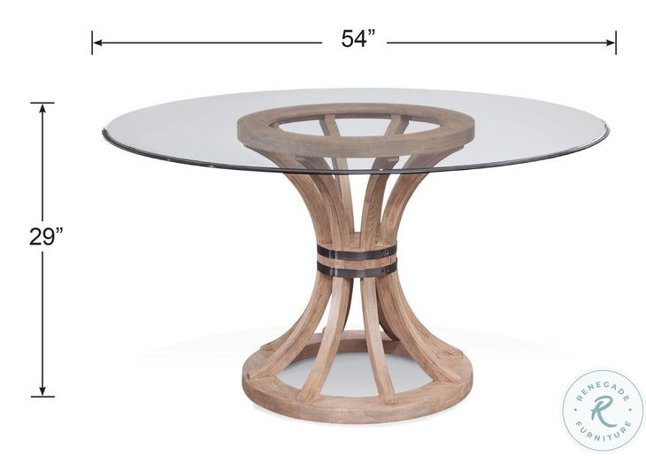 Sheffield Weathered Natural Dining Table