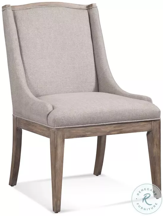 Buxton Oatmeal Parsons Chair Set of 2