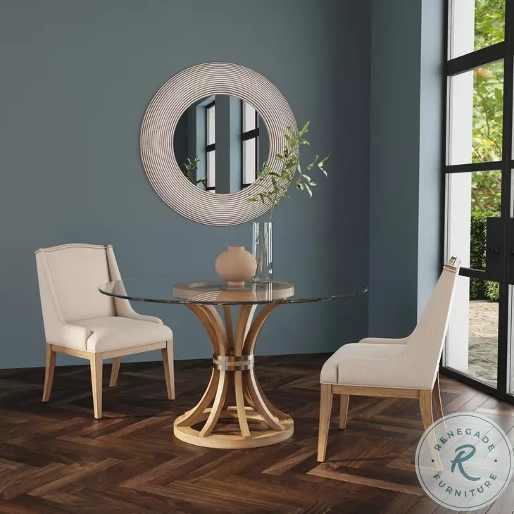 Buxton Oatmeal Parsons Chair Set of 2