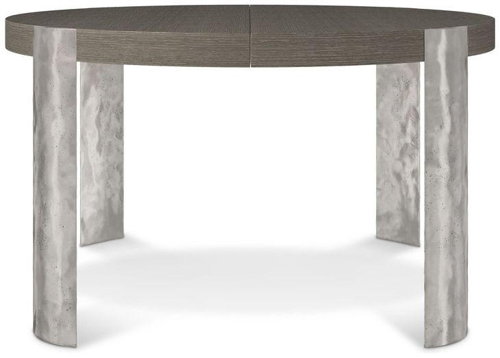 Prado Porcini And Bright Graphite Extendable Dining Table