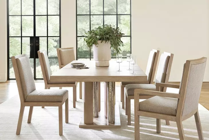 Prado Gray Arm Chair Set Of 2