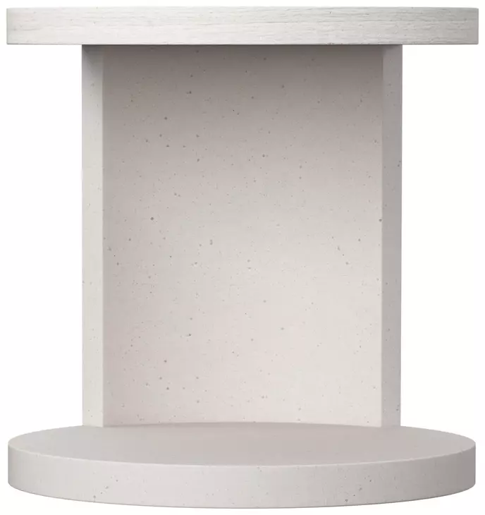 Stratum Mist And Fossil Side Table